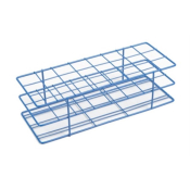 HDPE Coated Wire Tube Rack 25mm 3x8 Blue