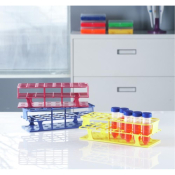 Onerack full size test tube rack polyoxymethylene (POM) 13mm tubes72 places Green