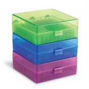 100 Well Microtube Storage Box Assorted