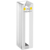 Hellma Cellect Absorbance/Transmission Cuvette Optical Glass with PTFE Lid Path Length 10mm Fill Vol