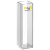 Hellma Cellect Absorbance/Transmission Cuvette Optical Glass with PTFE Lid Path Length 10mm Fill Vol