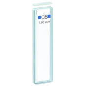 Hellma Absorbance/transmission Cuvette Quartz  Clear Body With Glass Lid 1.0mm Path Length 350ul  Fi
