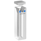 Hellma Absorbance/transmission Cuvette Quartz Clear Body With PTFE Lid 10mm Path Length 700ul Fill V
