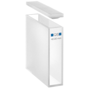 Hellma Cellect Absorbance/Transmission Cuvette QS/QG Quartz with PTFE Lid Path Length 40mm Fill Volu
