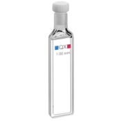 Hellma Absorbance/transmission Cuvette Quartz Clear Body With PTFE Stopper 5.0mm Path Length 1.75ml
