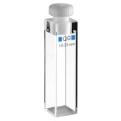 Hellma Cellect Fluorescence Cuvette QS/QG Quartz with PTFE Stopper Path Length 10 x 10mm Fill Volume