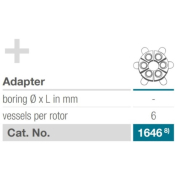 Sartorius Adapter for 1x50ml Falcon Tube