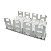 Tray with 4 Racks for 84 30/31mm Dia Tubes, fits  Julabo SW22/SW23 Water Baths