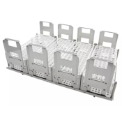 Tray with 4 Racks for 360 Tubes 75x12/13mm, fits  Julabo SW22/SW23 Water Baths