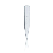 Kimax Reuseable Glass Centrifuge tubes graduated beaded top white scale 10ml
