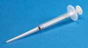 Syringe tips for Nichiryo 8100 repetitive volume dispenser, without tip, with spacer, volume 1.5 mL