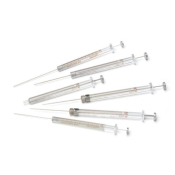 Hamilton 25uL 1702 N Syringe with Cemented Needle  (22S Gauge, 51mm, Point Style 2)