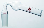 Synthware 75 degree angled drying tube, Joint: ST/NS 24/40
