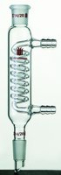 Synthware inner coil condenser, Joint: ST/NS 24/40, hose size 10 mm