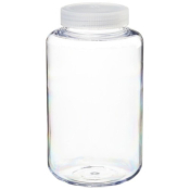 Nalgene polycarbonate centrifuge bottles 1000mL;  with polypropylene screw cap