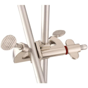 OHAUS Nickel Plated Swivel Clamp Holder Variable Angle Thumbscrew Adjust 0-19mm Grip Range