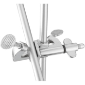 OHAUS Stainless Steel Swivel Clamp Holder Variable Angle Thumbscrew Adjust 0-19mm Grip Range