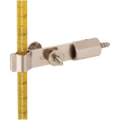 OHAUS Nickel Plated Wall Mount Clamp Double 2-Prong Dual Adjust Grip Range 5-10mm
