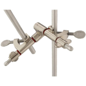 OHAUS Nickel Plated Clamp Holder Variable Angle Thumbscrew Adjust 0-19mm Grip Range