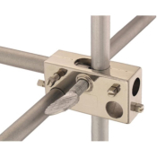 OHAUS Multi-Rod Clamp Connector 90 Degree Fixed Angle Grip Range 0-13mm