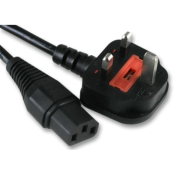 Olympus Power Cord UYCP, UK Plug to IEC C13 Socket