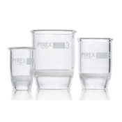 PYREX Gooch Sintered Filter Crucible 30mL 30mm Diameter Porosity 1