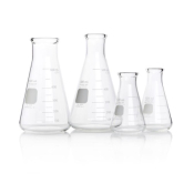 PYREX Narrow Neck Heavy Duty Erlenmeyer Conical Flasks 10mL