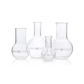 PYREX Flat Bottom Narrow Neck Boiling Flask 6L