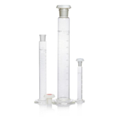 PYREX Mixing Cylinder with Plastic Stopper Class B 100mL