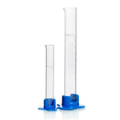 PYREX Glass Measuring Cylinder with Detachable Plastic Foot Class B 10mL