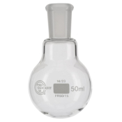 R B Flask Short Neck 50ml S 1423 Quickfit