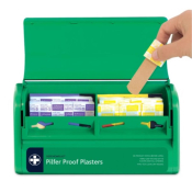 Dependaplast Pilfer Proof Plaster Dispenser - Empty (L)19cm x (W)11cm x (D)4.5cm.