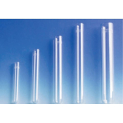 Samco Borosilicate Glass Test Tube 75 x 10mm Rimless - 1.5mm Heavy Wall