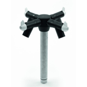 Scanvac M4 extension manifold with 4 x 3/4 inch  rubber valves