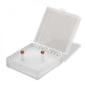Magnetic Covered 100 Microtube Box