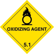 Label 200X200 Oxidizing Agent..