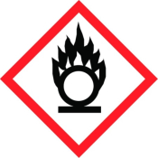 100x100mm Oxidising GHS sheet