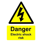 Sign 210x148mm Danger Electri..