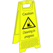 Janitorial Floor Stand - Cauti..