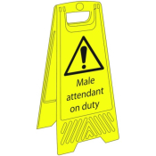 Janitorial Floor Stand - Male ..