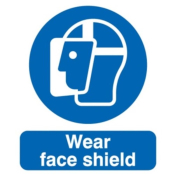 210x148mm Wear Face Shield