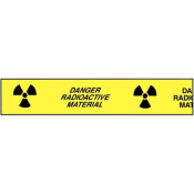 Tape Danger Radioactive Mater..