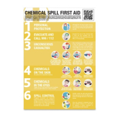 Chemical First Aid Poster