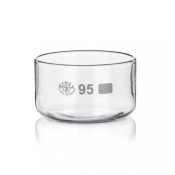 Simax Crystallising Dish - Flat Bottom without  Spout  - OD 70mm