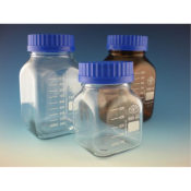 Simax GL80 Media Bottle 500ml Amber
