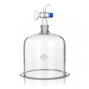 Simax Bell Jar Tubulated Borosilicate 200mm x 300mm height