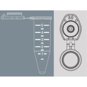 Simport 5mL ClikLock Tubes w/cavity Cap - Amber