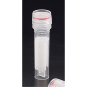 Simport 0.5mL Micrewtube with O-Ring Seal Screw  Cap, Assembled, White Marking Area, Graduations,  S