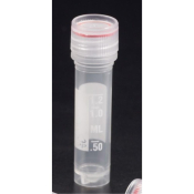 Simport 2.0mL Micrewtube with O-Ring Seal Screw  Cap, Assembled, Graduated, White Marking Area,  Ste