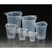 Simport Tri Pour Beaker 250ml PP